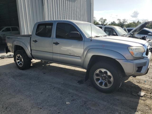 5TFJU4GN0EX058836 - 2014 TOYOTA TACOMA DOUBLE CAB PRERUNNER SILVER photo 4