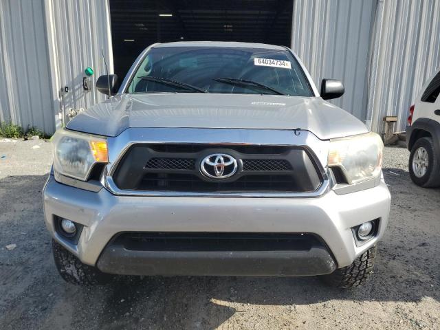 5TFJU4GN0EX058836 - 2014 TOYOTA TACOMA DOUBLE CAB PRERUNNER SILVER photo 5