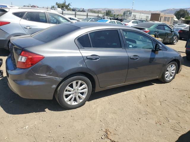 2HGFB2F94CH504557 - 2012 HONDA CIVIC EXL CHARCOAL photo 3