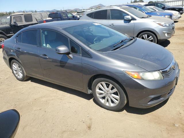 2HGFB2F94CH504557 - 2012 HONDA CIVIC EXL CHARCOAL photo 4