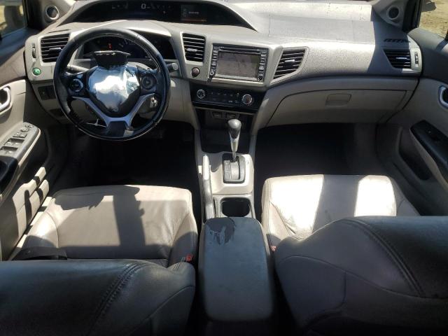 2HGFB2F94CH504557 - 2012 HONDA CIVIC EXL CHARCOAL photo 8