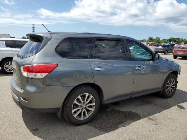5N1AR2MM9FC624336 - 2015 NISSAN PATHFINDER S GRAY photo 3