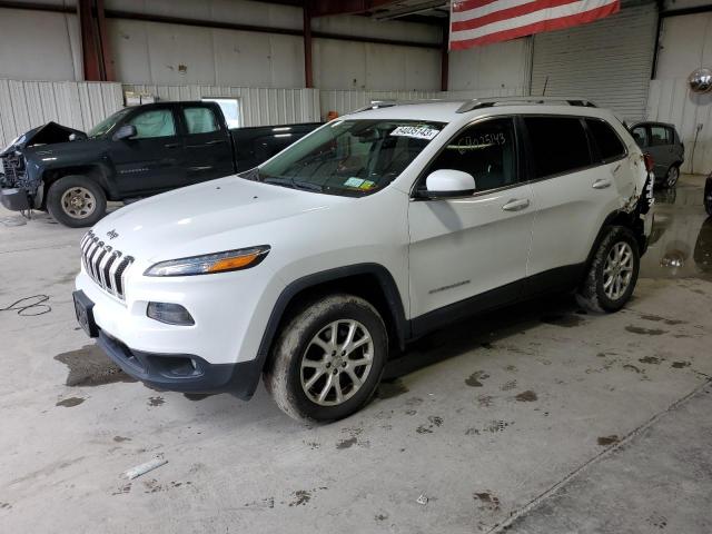 1C4PJMCB3FW789928 - 2015 JEEP CHEROKEE LATITUDE WHITE photo 1