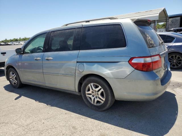 5FNRL38657B025951 - 2007 HONDA ODYSSEY EXL SILVER photo 2