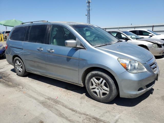 5FNRL38657B025951 - 2007 HONDA ODYSSEY EXL SILVER photo 4