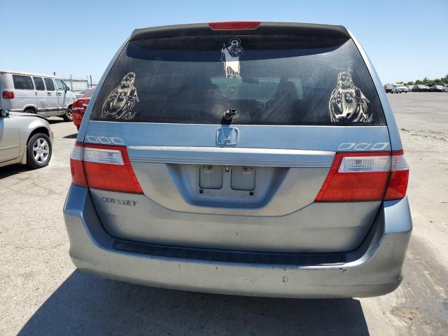 5FNRL38657B025951 - 2007 HONDA ODYSSEY EXL SILVER photo 6
