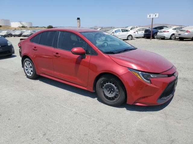JTDEPRAE9LJ052404 - 2020 TOYOTA COROLLA LE RED photo 4