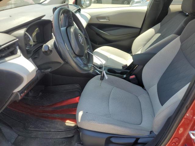 JTDEPRAE9LJ052404 - 2020 TOYOTA COROLLA LE RED photo 7