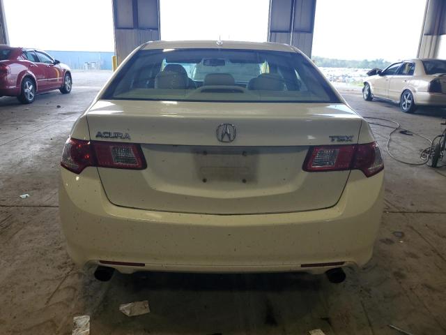 JH4CU2F69AC000831 - 2010 ACURA TSX WHITE photo 6