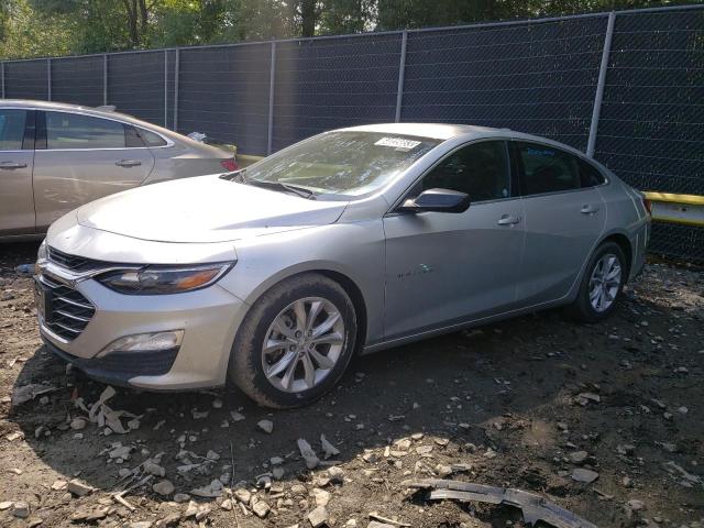 1G1ZD5ST2MF078078 - 2021 CHEVROLET MALIBU LT SILVER photo 1