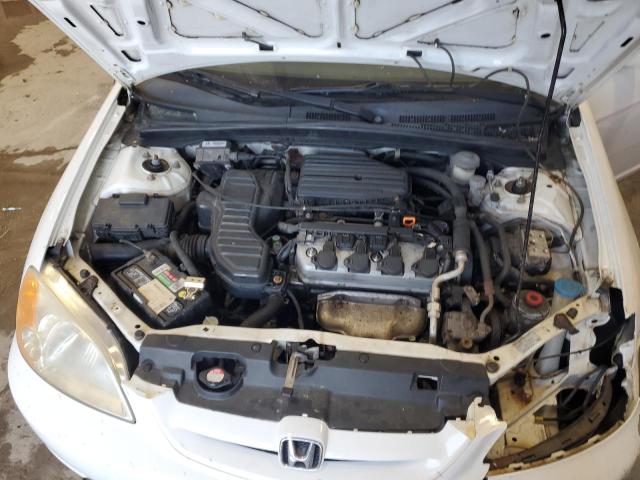 1HGEM21903L068368 - 2003 HONDA CIVIC EX WHITE photo 11