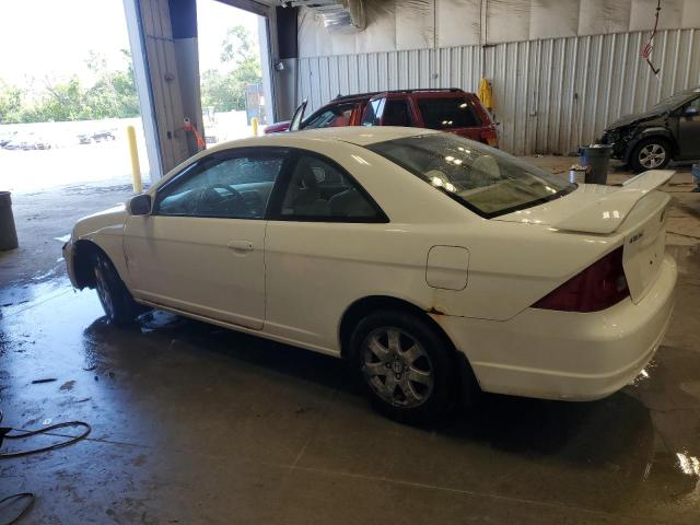 1HGEM21903L068368 - 2003 HONDA CIVIC EX WHITE photo 2