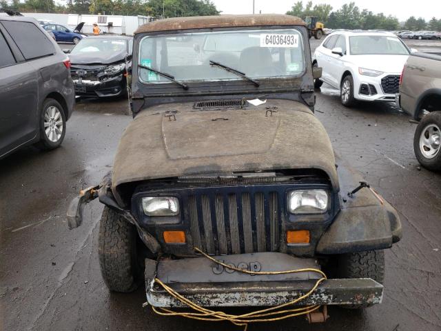 2BCCV811XHB527723 - 1987 JEEP WRANGLER BLUE photo 5