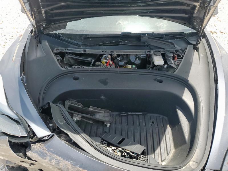 5YJ3E1EA3PF668540 - 2023 TESLA MODEL 3 GRAY photo 12