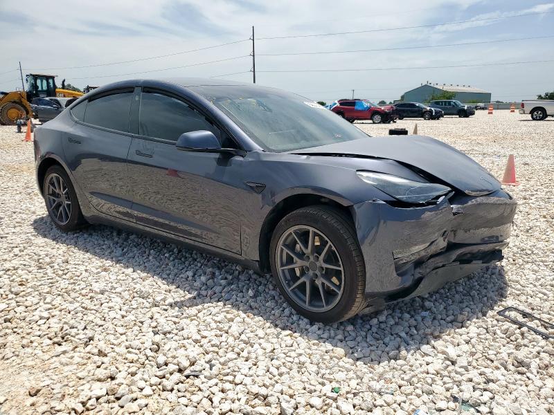 5YJ3E1EA3PF668540 - 2023 TESLA MODEL 3 GRAY photo 4