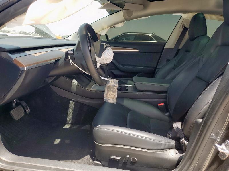 5YJ3E1EA3PF668540 - 2023 TESLA MODEL 3 GRAY photo 7