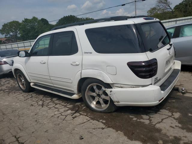 5TDZT38A94S230460 - 2004 TOYOTA SEQUOIA LIMITED WHITE photo 2