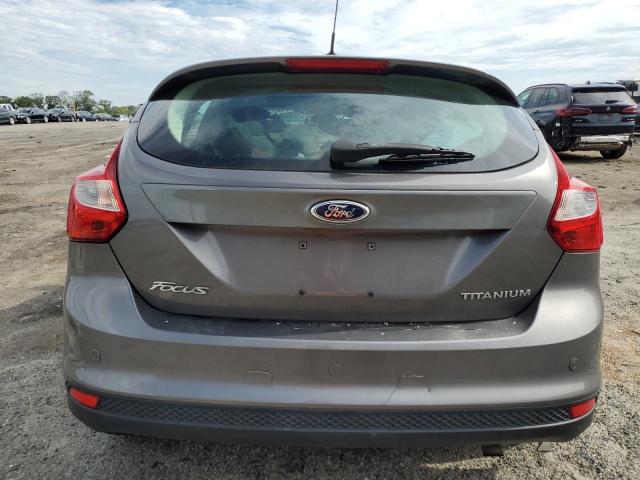 1FAHP3N2XCL463038 - 2012 FORD FOCUS TITANIUM GRAY photo 6