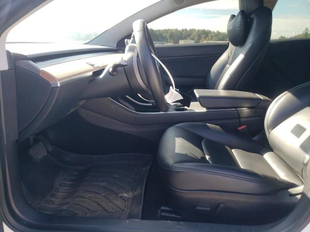 5YJ3E1EB1LF589158 - 2020 TESLA MODEL 3 Weiß Foto 7