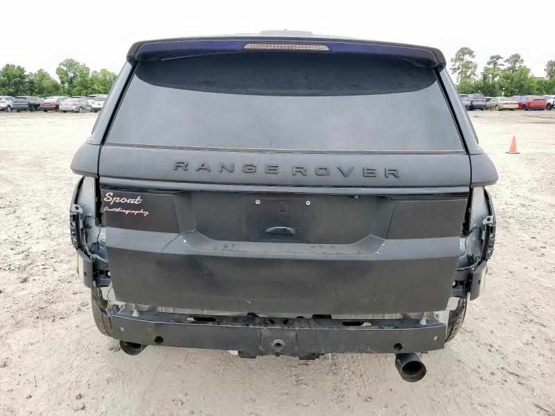 SALWV2TF1EA372786 - 2014 LAND ROVER RANGE ROVE AUTOBIOGRAPHY BLACK photo 6