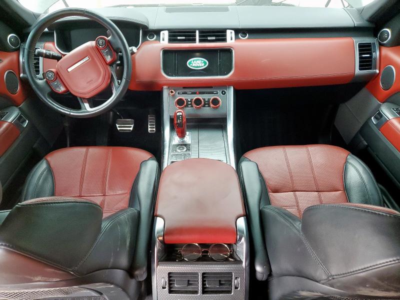 SALWV2TF1EA372786 - 2014 LAND ROVER RANGE ROVE AUTOBIOGRAPHY BLACK photo 8