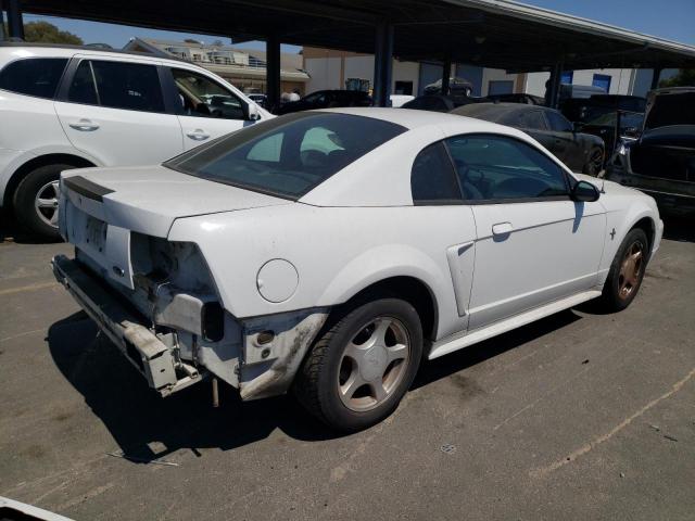 1FAFP40403F355886 - 2003 FORD MUSTANG WHITE photo 3