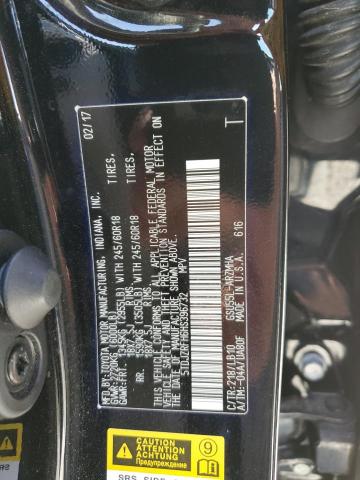 5TDJZRFH6HS396732 - 2017 TOYOTA HIGHLANDER SE 黑色 照片 13