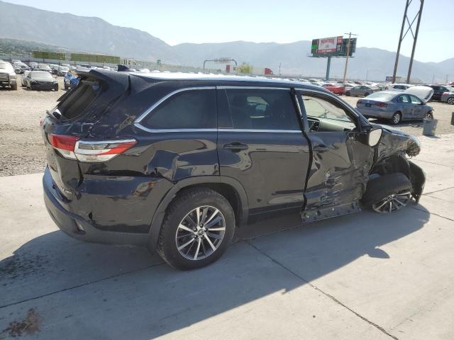 5TDJZRFH6HS396732 - 2017 TOYOTA HIGHLANDER SE 黑色 照片 3
