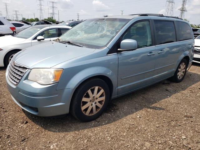 2A8HR54P68R133319 - 2008 CHRYSLER TOWN & COU TOURING BLUE photo 1