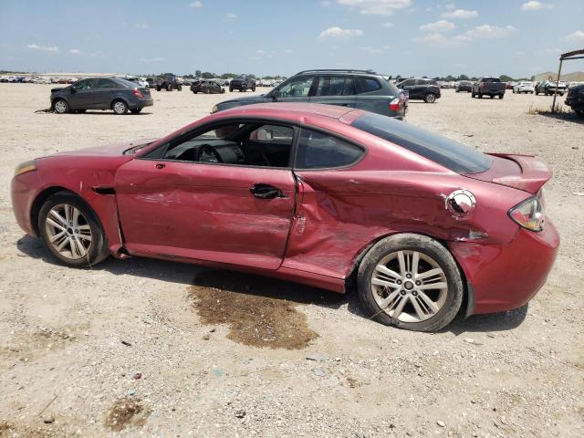 KMHHM66D08U276988 - 2008 HYUNDAI TIBURON GS BURGUNDY photo 2