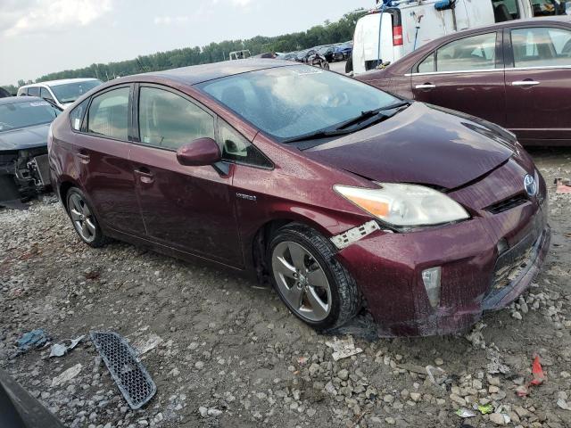 JTDKN3DU9D5603546 - 2013 TOYOTA PRIUS BURGUNDY photo 4