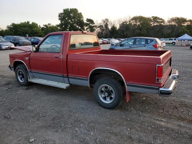 1GCCS14R4H2176247 - 1987 CHEVROLET S TRUCK S10 RED photo 2