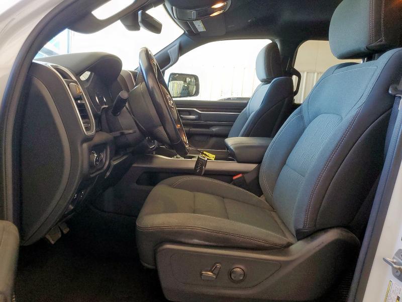 1C6RREBT7NN173310 - 2022 RAM 1500 BIG HORN/LONE STAR WHITE photo 7