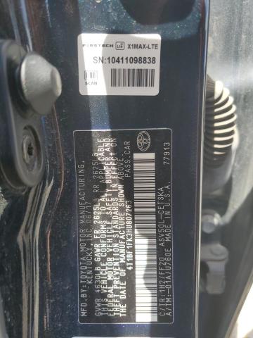 4T1BF1FK3HU807263 - 2017 TOYOTA CAMRY LE CHARCOAL photo 12