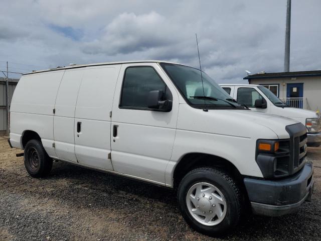 1FTNE1EW5BDA08990 - 2011 FORD ECONOLINE E150 VAN WHITE photo 4