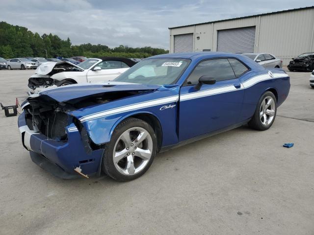 2C3CDYAG6CH254652 - 2012 DODGE CHALLENGER SXT BLUE photo 1