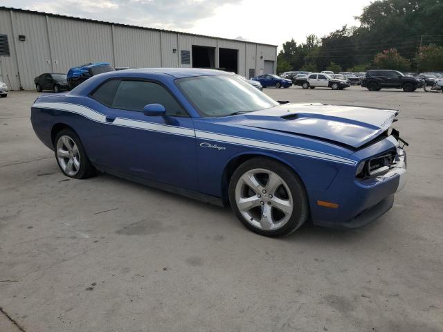 2C3CDYAG6CH254652 - 2012 DODGE CHALLENGER SXT BLUE photo 4