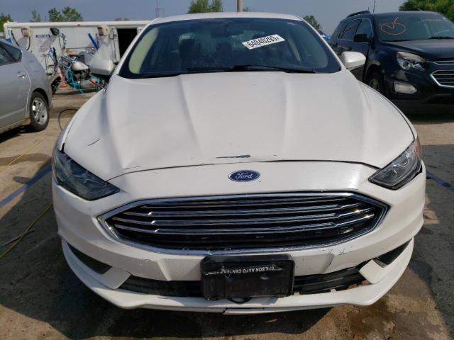 3FA6P0LU2JR276434 - 2018 FORD FUSION SE HYBRID WHITE photo 5