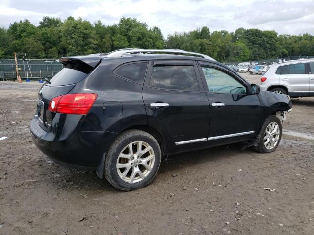 JN8AS5MV7BW281087 - 2011 NISSAN ROGUE S BLACK photo 3