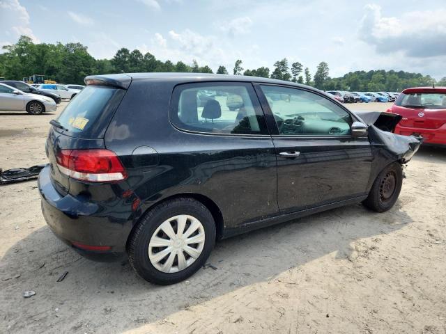 WVWBA7AJ2BW102566 - 2011 VOLKSWAGEN GOLF BLACK photo 3