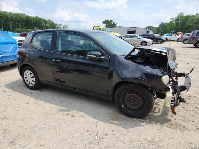 WVWBA7AJ2BW102566 - 2011 VOLKSWAGEN GOLF BLACK photo 4