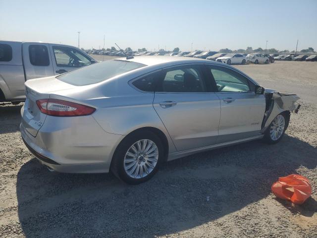 3FA6P0LU1DR219551 - 2013 FORD FUSION SE HYBRID SILVER photo 3