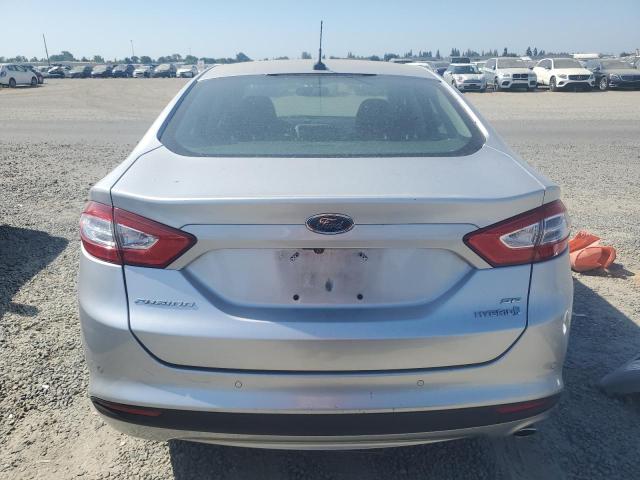 3FA6P0LU1DR219551 - 2013 FORD FUSION SE HYBRID SILVER photo 6