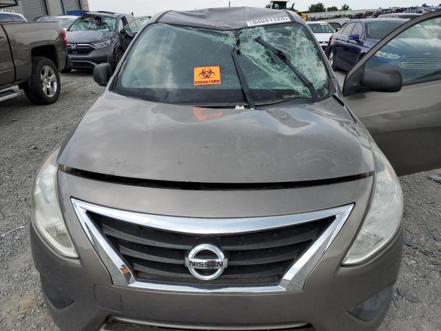 3N1CN7AP0FL885091 - 2015 NISSAN VERSA S GRAY photo 11