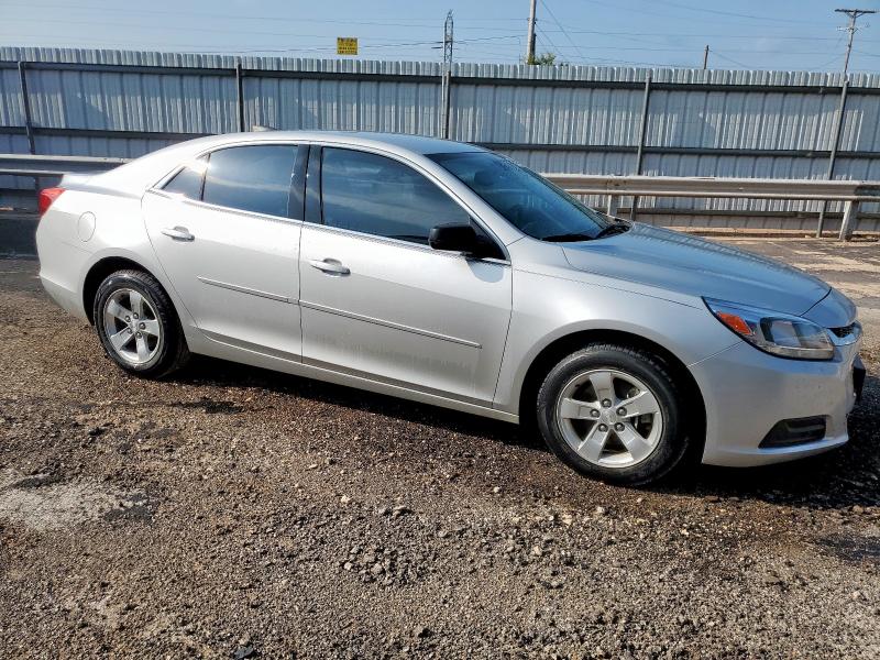 1G11B5SL6FF184104 - 2015 CHEVROLET MALIBU LS 银色 照片 4