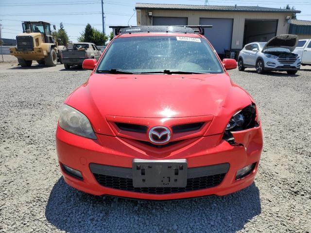 JM1BK343881791618 - 2008 MAZDA 3 HATCHBACK RED photo 5