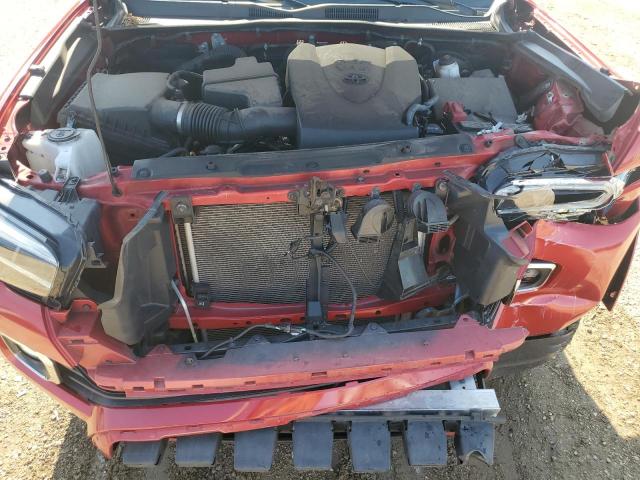 3TMGZ5AN4MM435182 - 2021 TOYOTA TACOMA DOUBLE CAB RED photo 11