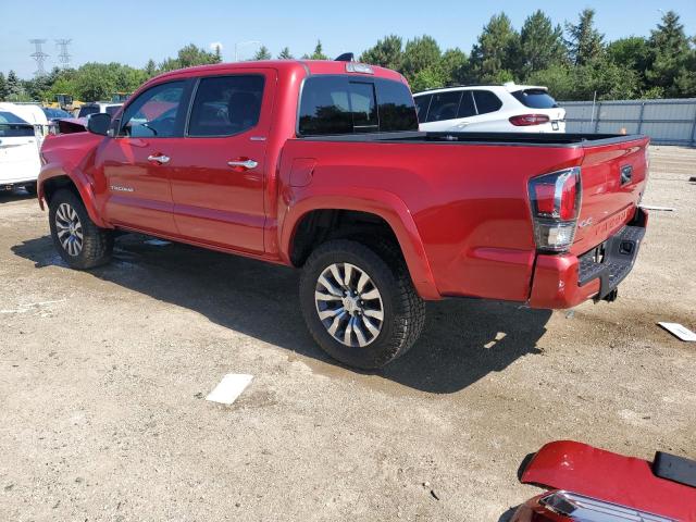 3TMGZ5AN4MM435182 - 2021 TOYOTA TACOMA DOUBLE CAB RED photo 2