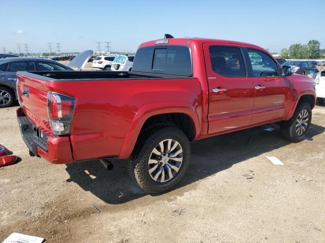 3TMGZ5AN4MM435182 - 2021 TOYOTA TACOMA DOUBLE CAB RED photo 3