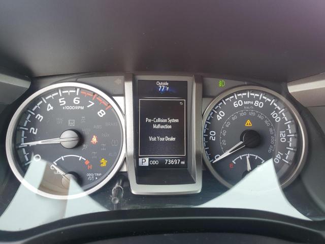 3TMGZ5AN4MM435182 - 2021 TOYOTA TACOMA DOUBLE CAB RED photo 9